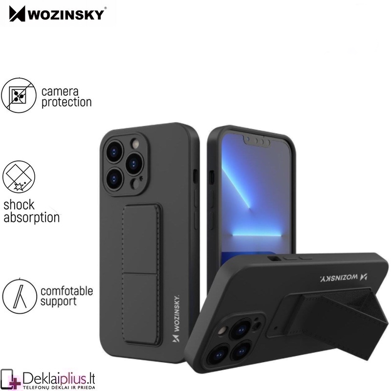 Wozinsky 4in1 švelnaus silikono dėklas - juodas (Apple Iphone 11 Pro) Wozinsky 4in1 švelnaus silikono dėklas - juodas (Apple Iphone 11 Pro)